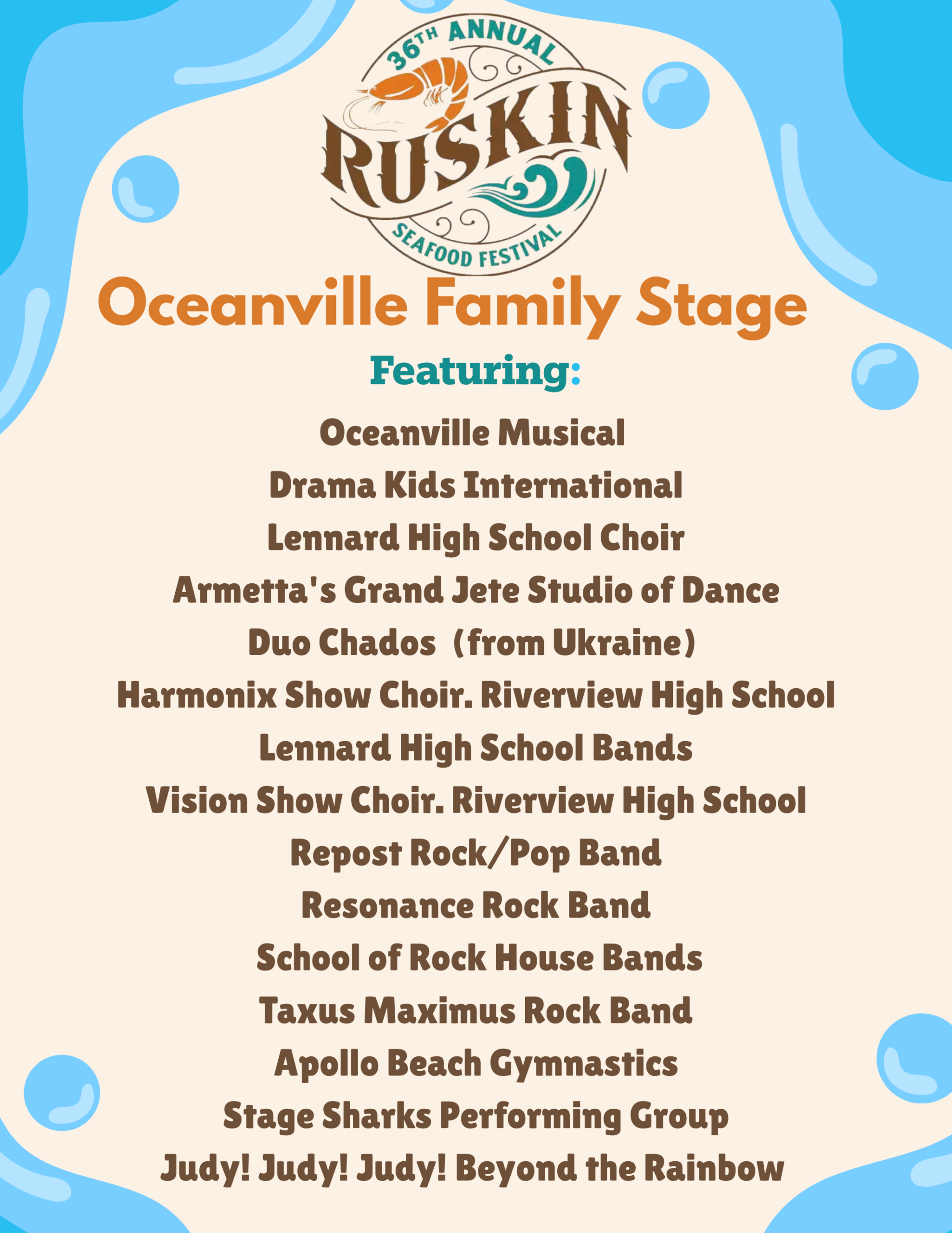 OceanVille Family Stage