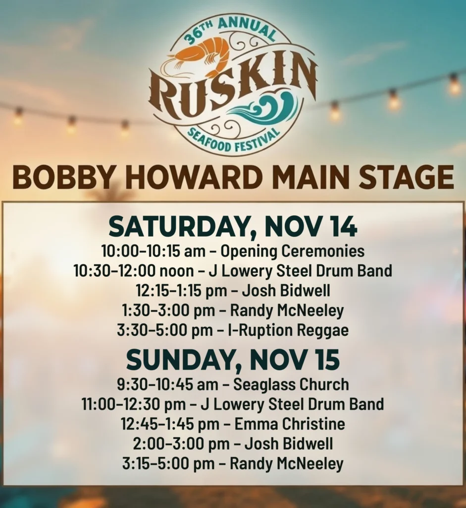 Main Stage Lineup